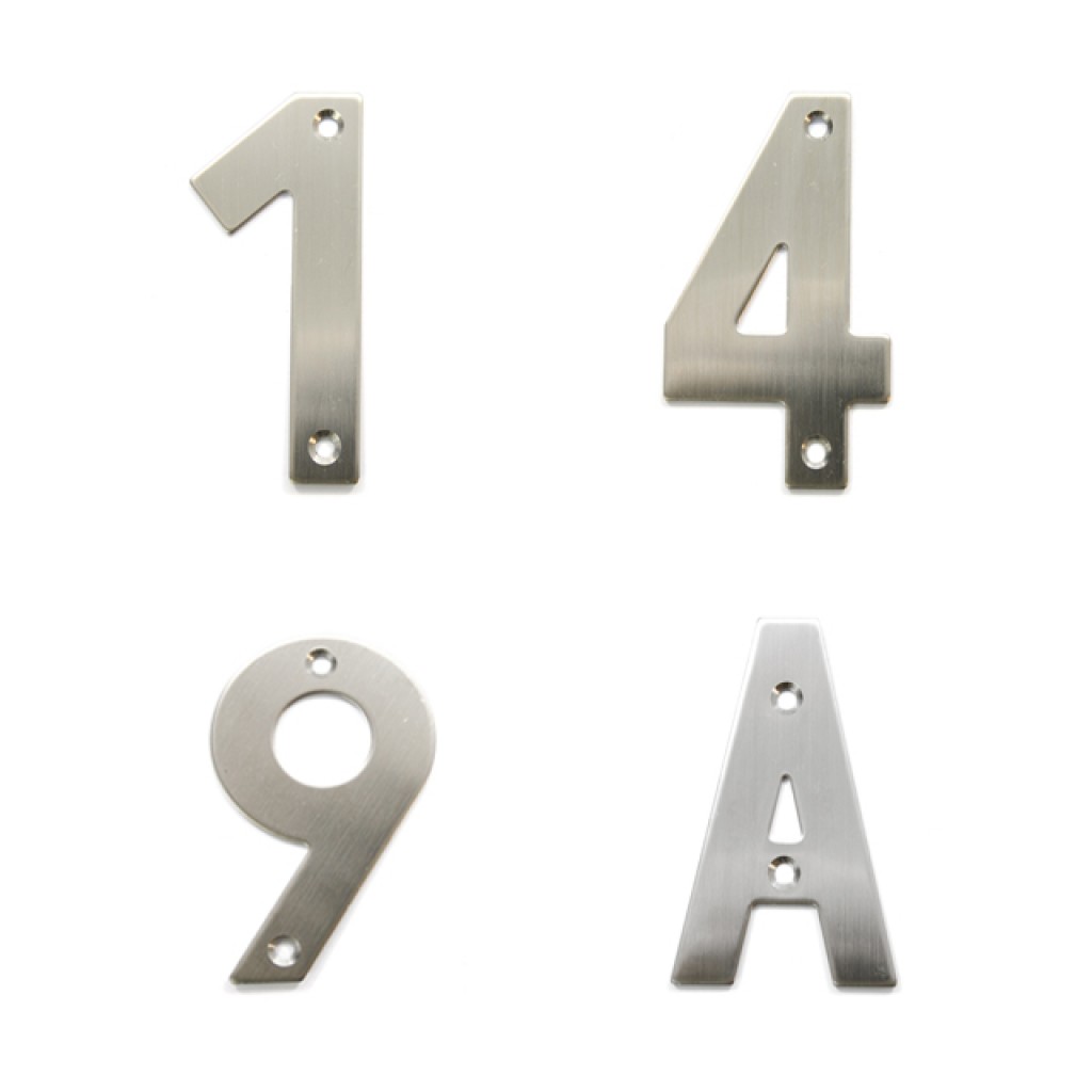 INOX BUILDING NUMBERS
