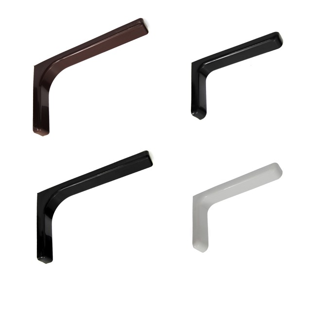 SHELF BRACHETS WITH PLASTIC COVER