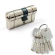 BREAK SECURE HIGH SECURITY CYLINDER 70 (30-40) / NICKEL