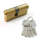 HIGH SECURITY CYLINDER 70 (30-40) / MAT GOLD HIGH SECURITY CYLINDERS