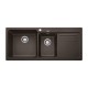 ΝΕΡΟΧΥΤΗΣ ΓΡΑΝΙΤΕΝΙΟΣ BLANCO NAYA 8 S 116 X 50 KITCHEN SINKS