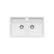 ΝΕΡΟΧΥΤΗΣ ΓΡΑΝΙΤΕΝΙΟΣ BLANCO ZIA 9 86 X 50 KITCHEN SINKS