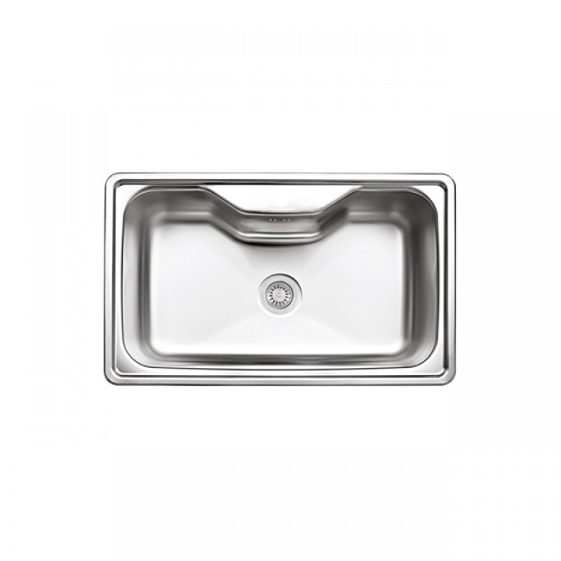 ΝΕΡΟΧΥΤΗΣ ΑΝΟΞΕΙΔΩΤΟΣ MACART SILK N-100 S KITCHEN SINKS