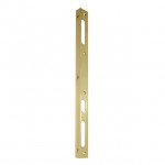 BRASS GOLD DOUBLE LEFT ANGULAR CONTRAST 50 