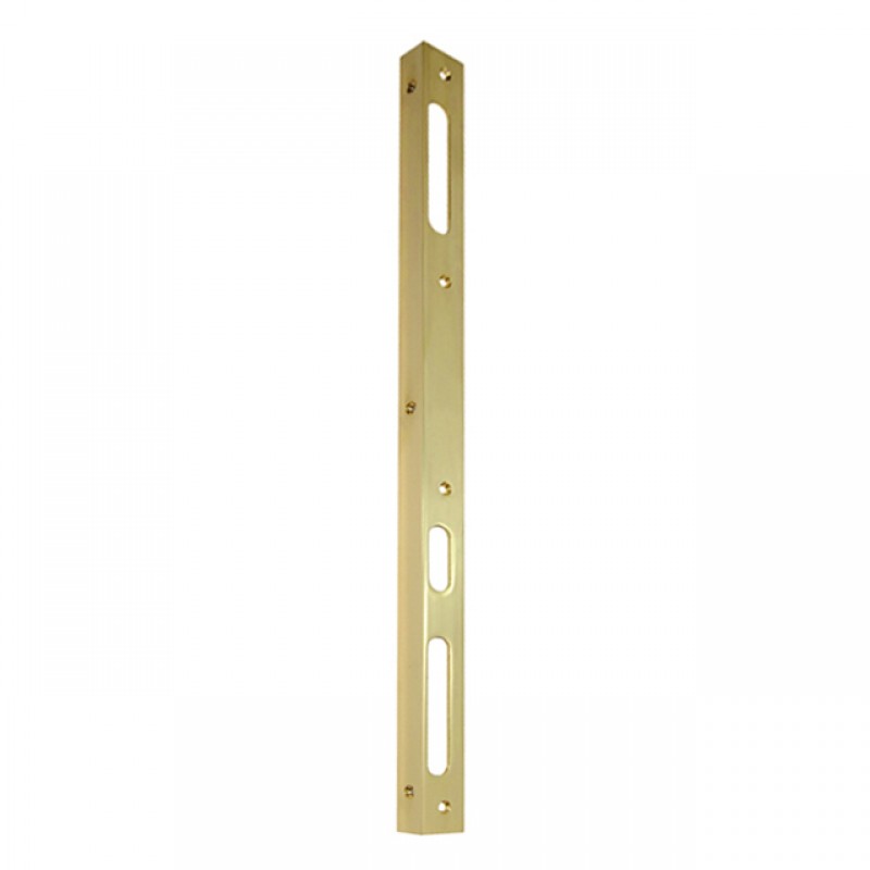 BRASS GOLD DOUBLE LEFT ANGULAR CONTRAST 50 