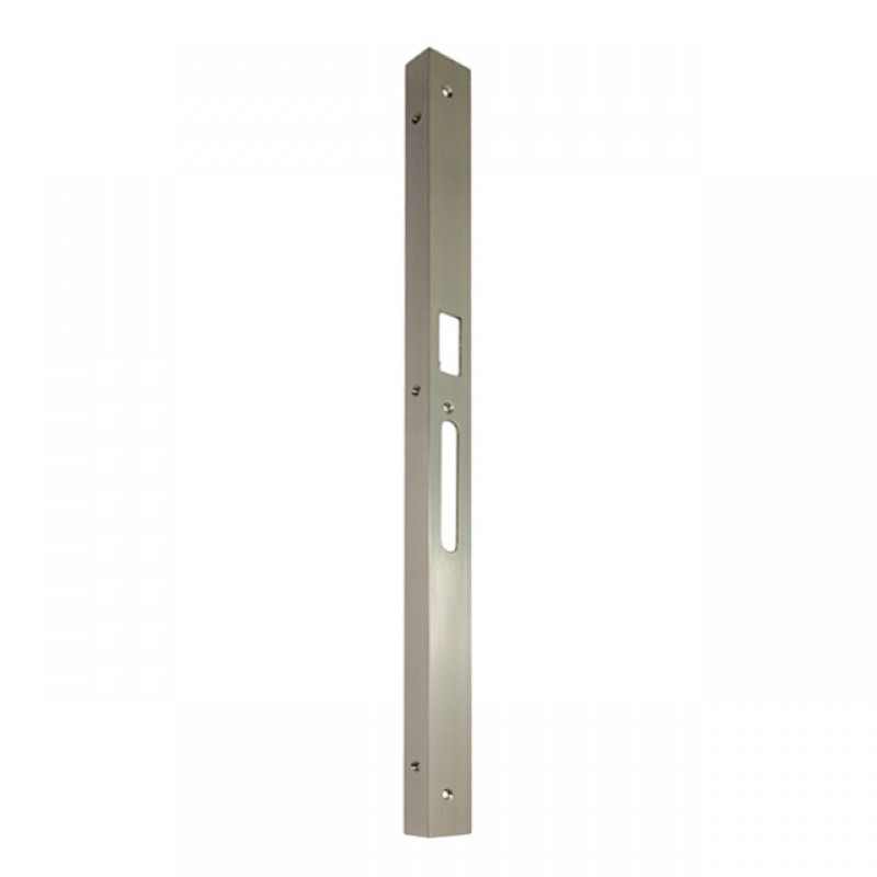 BRASS MAT NICKEL LEFT ANGULAR CONTRAST 50