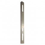 BRASS MAT NICKEL DOUBLE LEFT ANGULAR CONTRAST 50 