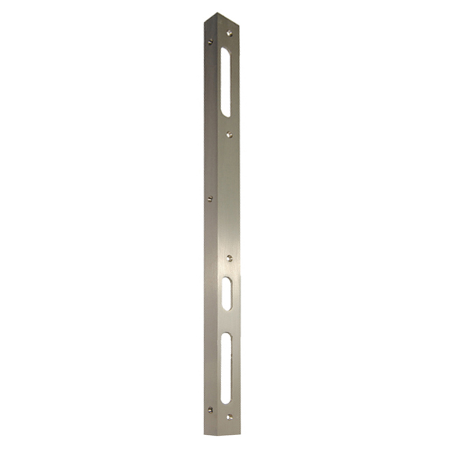 BRASS MAT NICKEL DOUBLE LEFT ANGULAR CONTRAST 50 