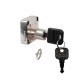 FURNITURE LOCK FOR DOUBLE DOORS D.18x22mm / BODY OFFICE LOCKS SYSTEM MASTER KEY