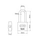 PADLOCK LONG SHACKLE 50mm NIZA CHROME