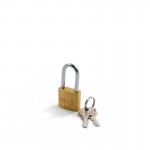 PADLOCK LONG SHACKLE 25mm NIZA BRASS