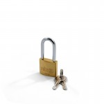 PADLOCK LONG SHACKLE 30mm NIZA BRASS