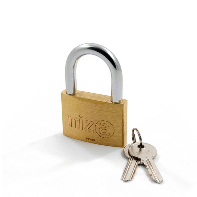 PADLOCK SHACKLE 60mm AMIG BRASS