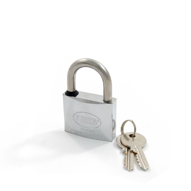 PADLOCK SHACKLE 50mm AMIG CHROME