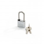 PADLOCK LONG SHACKLE 30mm NIZA CHROME