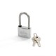PADLOCK LONG SHACKLE 40mm NIZA CHROME