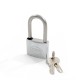 PADLOCK LONG SHACKLE 50mm NIZA CHROME