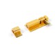 ALUMINIUM BARREL BOLT 500 / GOLD