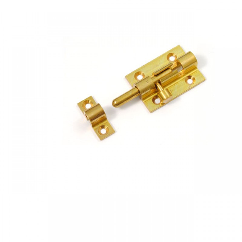 BRASS BARREL BOLT / GOLD