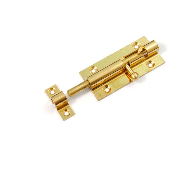 BRASS BARREL BOLT / GOLD