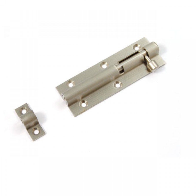 BRASS BARREL BOLT / MAT NICKEL BARREL BOLTS