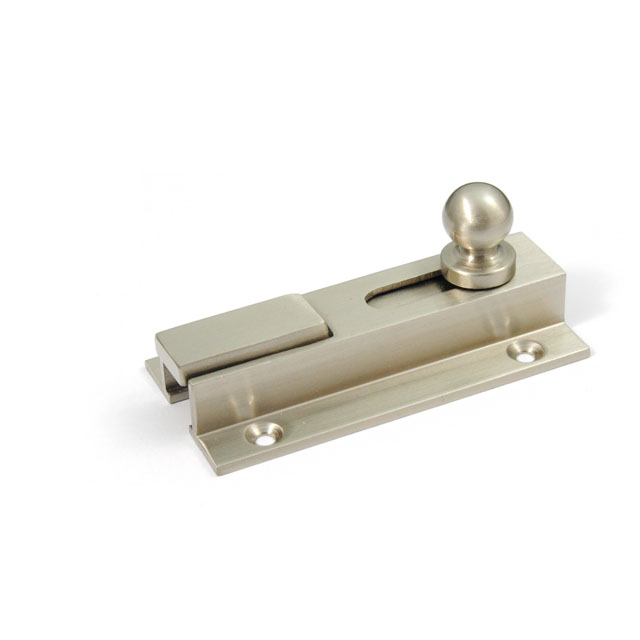 HEAVY DUTY BRASS BARREL BOLT / MAT NICKEL 80