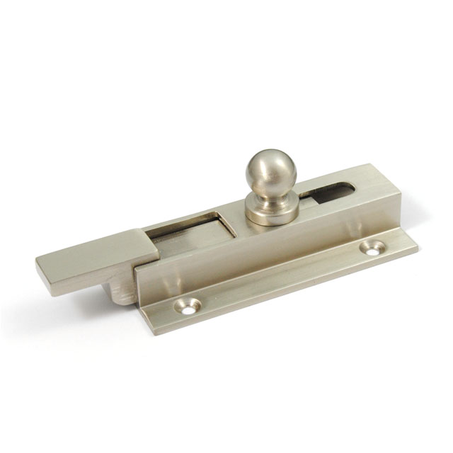 HEAVY DUTY BRASS BARREL BOLT / MAT NICKEL 80