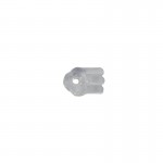 MIRROR FASTENING 18x8x3,6 TRANSPARENT