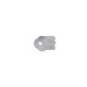 MIRROR FASTENING 18x8x3,6 TRANSPARENT