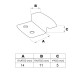 Z MIRROR FASTENING 14x11x5