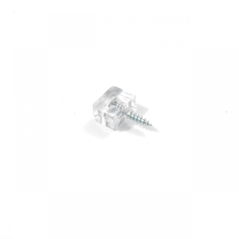 SCREW-IN SHELF SUPPORT / TRANSPARENT SHELF SUPPORTS