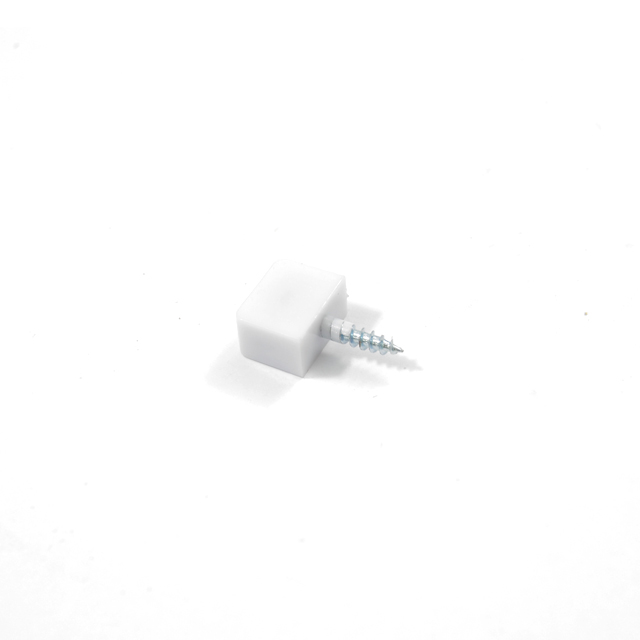 SCREW-IN SHELF SUPPORT / WHITE