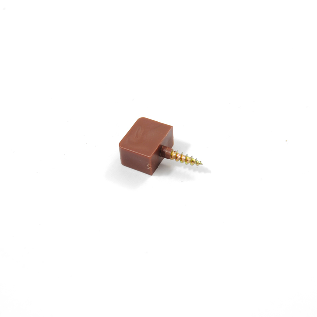 SCREW-IN SHELF SUPPORT / BROWN
