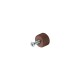 SCREW-IN ROUND SHELF SUPPORT / BROWN SHELF SUPPORTS