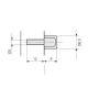 PLUG-IN SHELF SUPPORT WITH PLASTIC COVER / D.3 SHELF SUPPORTS