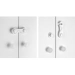 EXTERNAL SAFETY LOCK / WHITE 