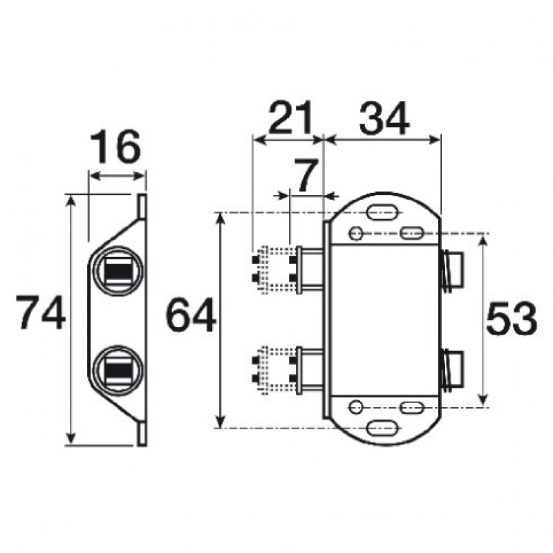 DOUBLE MAGNETIC PUSH / BLACK PUSH