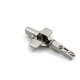 INDAUX A' AND B' SCREW ON HINGE SOFT CLOSING D.35 INDAUX A' CLIP-ON HINGES