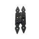 DECORATIVE MIDDLE HINGE / LEFT ANTIQUE DECORATIVE  T-HINGES