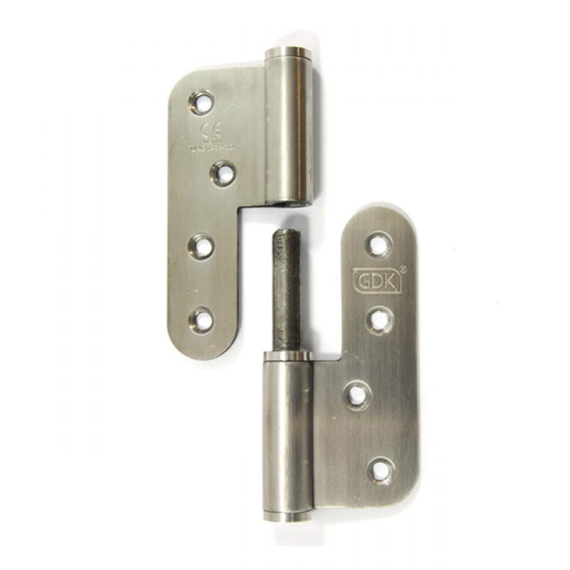 LIFT-OFF HINGE STAINLESS STEEL 86x100 mm / RIGHT