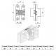 INOX FURNITURE CONCEALED HINGE / 60mm