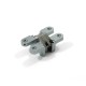 INOX FURNITURE CONCEALED HINGE / 70mm