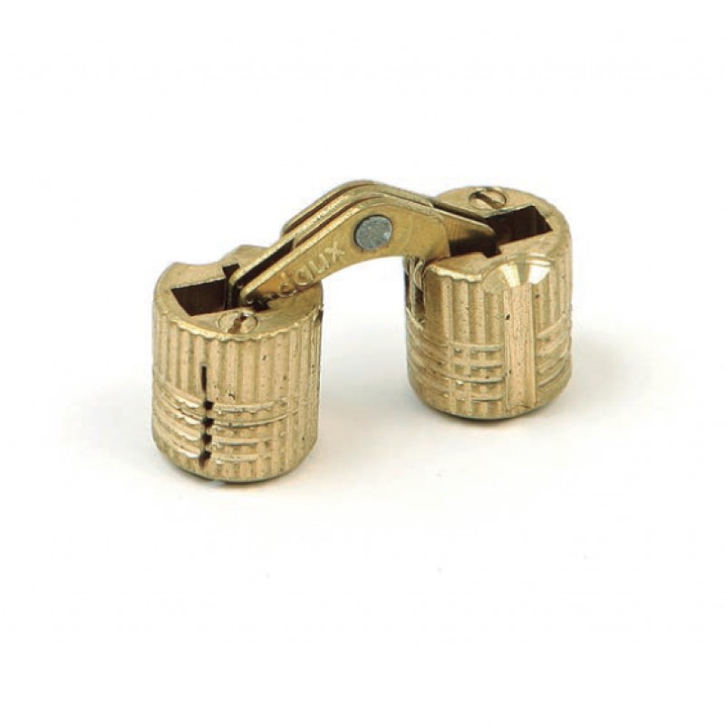 HIDDEN BARREL HINGE  D.10 mm / MATT GOLD