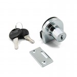 GLASS DOOR LOCK / WITHOUT HOLE / SINGLE LEAF DOOR
