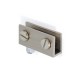 BRASS GLASS PIVOT HINGE / MAT NICKEL ΜΕΝΤΕΣΕΔΕΣ ΚΡΥΣΤΑΛΛΩΝ ΜΙΛΛΙΑ