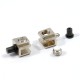 GLASS PIVOT HINGE 20mm / MAT NICKEL