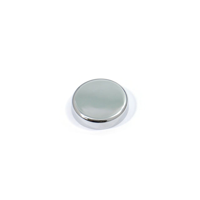 CUP COVER FOR CONCEALED HINGES D.26 ROUND/CHROME