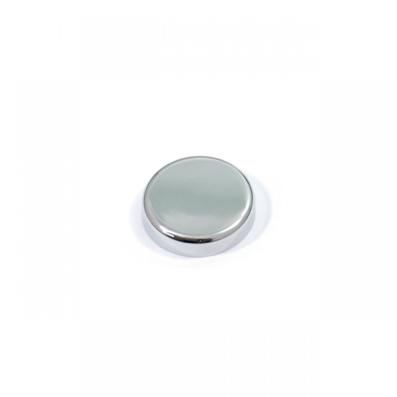 CUP COVER FOR CONCEALED HINGES D.26 ROUND/CHROME