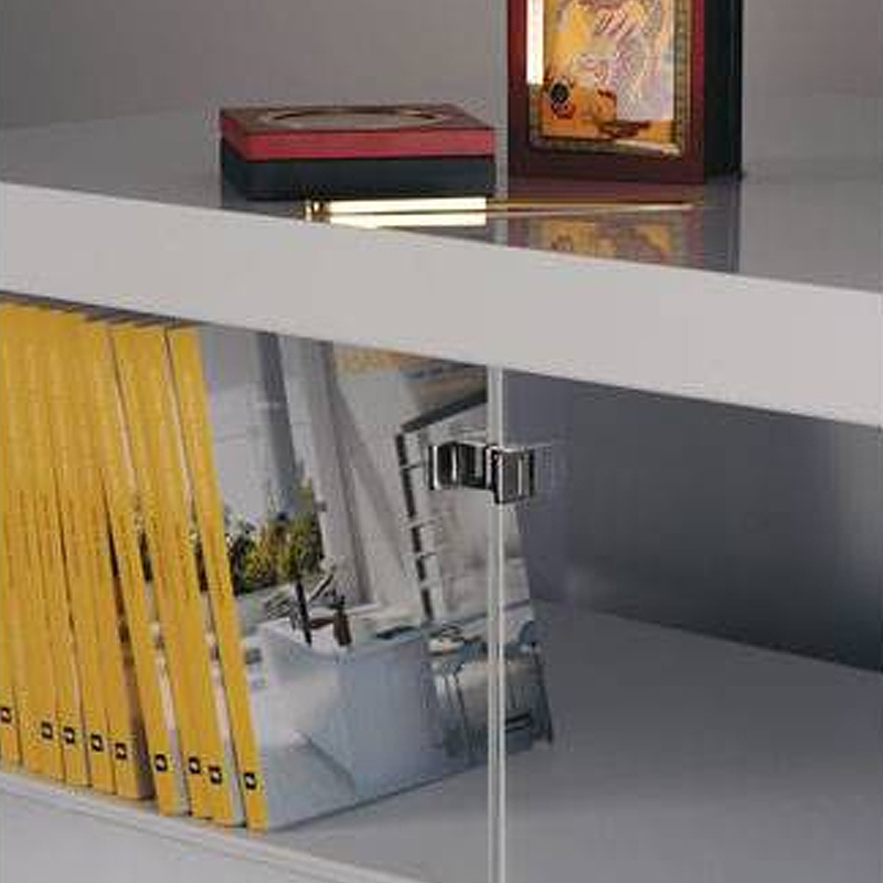 FURNITURE HANDLE FOR GLASS DOORS / MAT BLACK