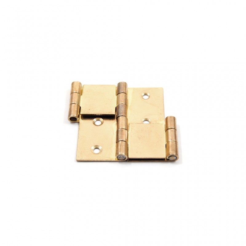 DOUBLE ACTING FOLDING SCREEN HINGE 50x25 / GOLD